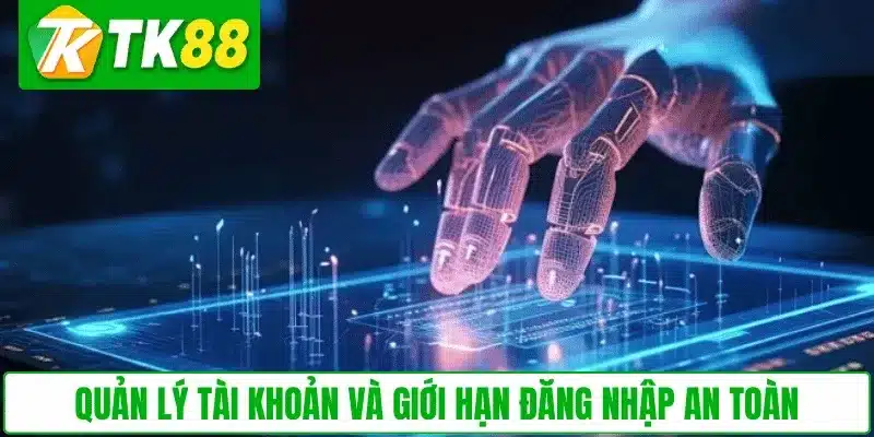 Quản lý tài khoản và giới hạn đăng nhập an toàn